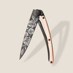 Deejo 27g. // Pink Gold Gilded // Roses