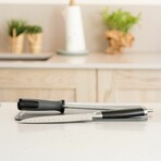 BergHOFF Leo Graphite 8" Stainless Steel Knife Sharpener