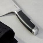 BergHOFF Leo Graphite 7" Forged Stainless Steel Cleaver, Black