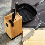 BergHOFF Leo Graphite 5Pc Cutlery Block Set