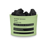 Lava Rock Diffuser, Scented Lava Rocks and 2 Diffusing Oils // Blonde Woods | Rose | Black Fig Set