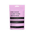 Lava Rock Diffuser, Scented Lava Rocks and 2 Diffusing Oils // Pink Sugar | Ylang Ylang | White Musk Set