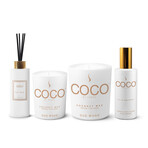6.5oz and 11oz Coconut Candle + 5oz Reed Diffuser + 5oz All-in-One Spray // Oud Wood Set