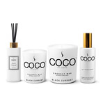 6.5oz and 11oz Coconut Candle + 5oz Reed Diffuser + 5oz All-in-One Spray // Black Currant Set