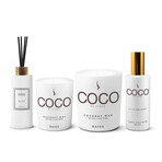 6.5oz and 11oz Coconut Candle + 5oz Reed Diffuser + 5oz All-in-One Spray // Baies Set