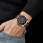 Anthony James Hand-Assembled LE Moonphase Chronograph Quartz // AJ073