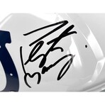 Peyton Manning Autographed Indianapolis Colts Full Size Authentic Speed Helmet