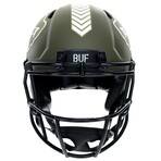 Josh Allen Autographed Buffalo Bills F/S Salute to Service Speed Helmet