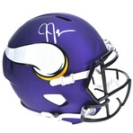 Justin Jefferson Autographed Minnesota Vikings Full Size Helmet