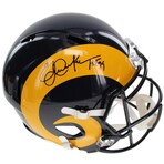 Eric Dickerson Autographed Los Angeles Rams Full Size Speed Helmet