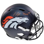 Bo Nix Autographed Denver Broncos Full Size Speed Helmet