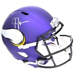 Justin Jefferson Autographed Minnesota Vikings Full Size Helmet