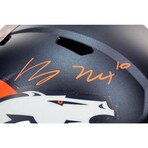 Bo Nix Autographed Denver Broncos Full Size Speed Helmet