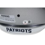 Tedy Bruschi Autographed New England Patriots Full Size Speed Helmet