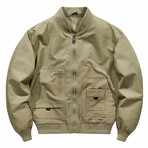 Insulated Bomber Jacket // Khaki (M)