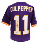 Dante Culpepper Autographed Minnesota Vikings Purple Jersey