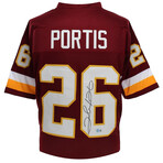 Clinton Portis Autographed Washington Commanders Burgundy Jersey