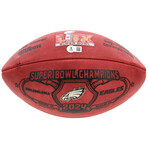 Saquon Barkley Signed Eagles Super Bowl LIX Champions Etched Duke Football #D/500