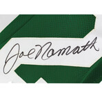 Joe Namath Autographed New York Jets Green Jersey