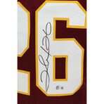 Clinton Portis Autographed Washington Commanders Burgundy Jersey