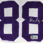 Purple People Eaters Autographed Minnesota Vikings White Jersey