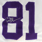 Purple People Eaters Autographed Minnesota Vikings White Jersey