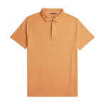 Solid Short Sleeve Polo // Papaya (M)