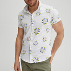 Circular Print T-Series DryTouch Shirt // Cream (2XL)