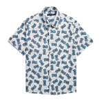 Chillin Lobsters Short Sleeve Shirt // White (S)