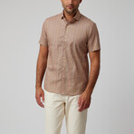 Copper Daisies Short Sleeve Shirt // Copper (S)