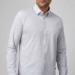 Hourglass Geo Print Drytouch Shirt // Gray (2XL)