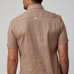 Copper Daisies Short Sleeve Shirt // Copper (S)