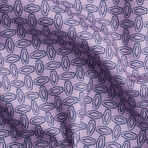 Diamond Short Sleeve Print Shirt // Lavender (L)