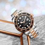 Stuhrling Original Meridian 3965 Diver Quartz // 3965.4