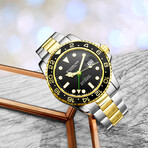 Stuhrling Original Meridian 3965 Diver Quartz // 3965.3