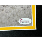 Jerome Bettis Autographed Pittsburgh Steelers "Snow" 16x20 Photo Framed