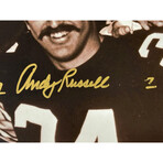 Jack Ham Andy Russell Lambert Autographed Steelers 16x20 Framed Photo