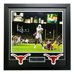 Vince Young Autographed Texas Longhorns 16x20 Photo Signed 2006 Framed Rose Bowl
