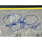 Jerome Bettis Autographed Pittsburgh Steelers "Snow" 16x20 Photo Framed