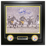 Jerome Bettis Autographed Pittsburgh Steelers "Snow" 16x20 Photo Framed
