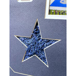 Dallas Cowboys Texas Stadium Authentic Game Used Turf Framed Collage