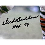 Dick Butkus Autographed Chicago Bears 16x20 Framed Photo