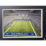 Dallas Cowboys Texas Stadium Authentic Game Used Turf Framed Collage