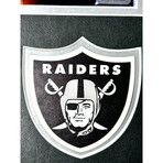 Howie Long Autographed Oakland Los Angeles Raiders 16x20 Framed Photo