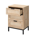 Briar 3 Drawer Side Table