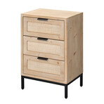 Briar 3 Drawer Side Table