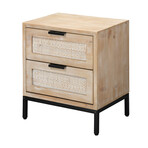 Briar 2 Drawer Side Table