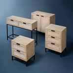Briar 2 Drawer Side Table