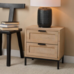 Briar 2 Drawer Side Table