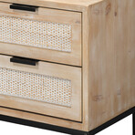 Briar 2 Drawer Side Table
